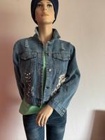 Neue Jeansjacke mit Motiv  Größe S Bayern - Weißenburg in Bayern Vorschau