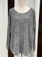 Cos Shirt Damen Vokuhila grau Tunika Langarm Batwing Gr. L XL Niedersachsen - Heidenau Vorschau