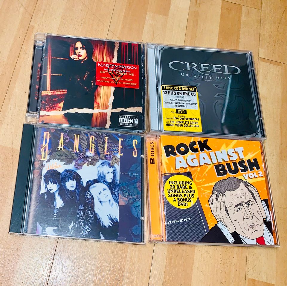 CD‘s aus Sammlung- Rock - Pop - Heavy - Stück 2.-€ in Fürth