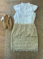 H&M Minirock Pailetten Spitze M 38 - NEU deadstock Vintage Y2K Harburg - Hamburg Neugraben Vorschau