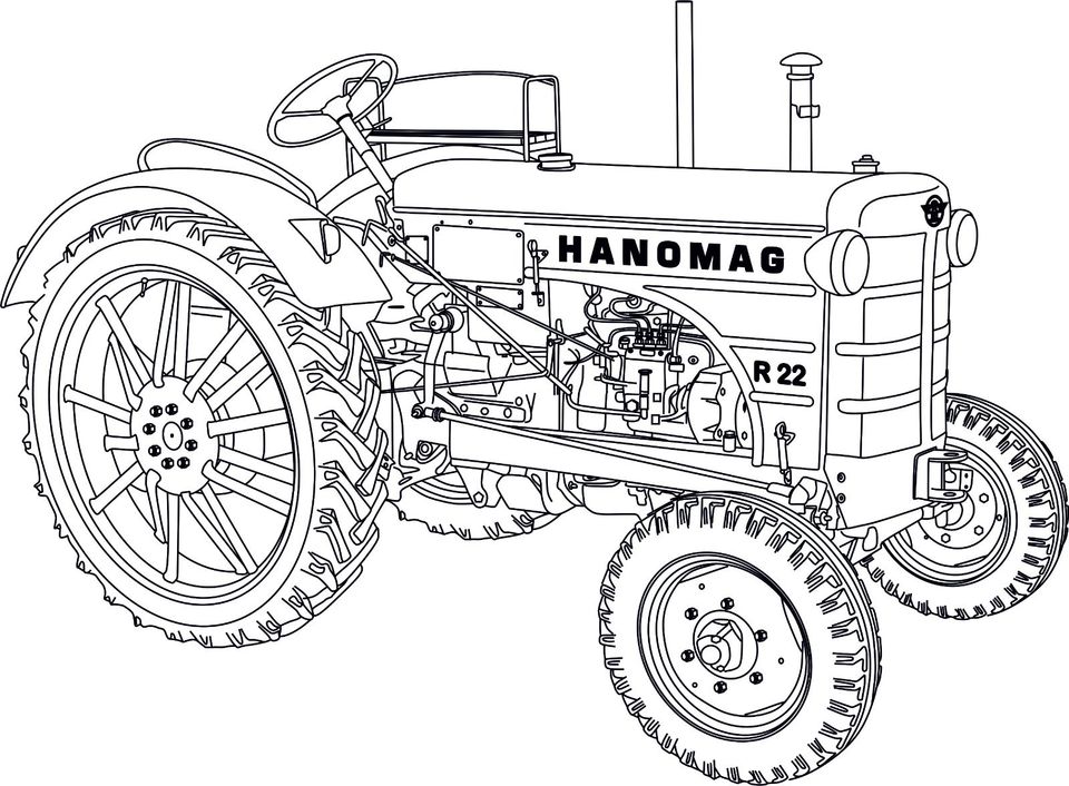 Hanomag Traktor, Oldtimer, R28, LED-Beleuchtung, Trecker in Aschendorf Stadt Papenburg