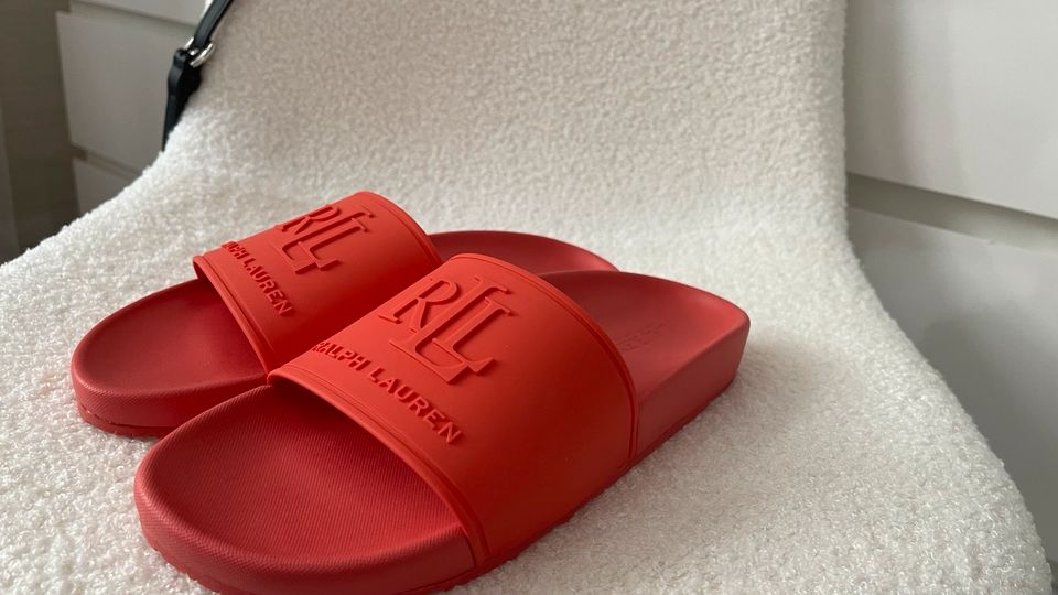 Polo Ralph Lauren Bade Schuhe NEU Größe 39 rot in Berlin