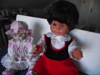 Puppe  60 cm  mit Firmenlogo  Lissy   Baetz / plus Zugabepuppe Sachsen - Hoyerswerda Vorschau