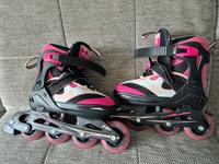 Inliner Größe 33-37 Hip Hopps pink schwarz Protektoren top fun Nordrhein-Westfalen - Straelen Vorschau