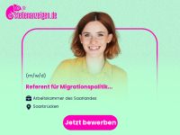 Referent für Migrationspolitik (m/w/d) Saarbrücken - St Johann Vorschau