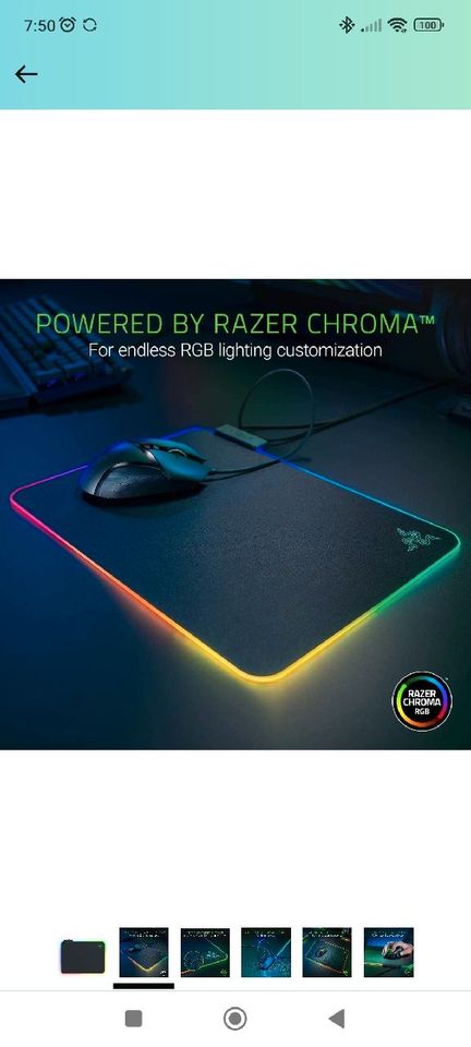 Razer Fly V2 Gaming Mauspad in Wiesau