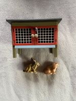 Schleich Kaninchen Hasen Stall inklusive 2 Hasen Hessen - Grebenhain Vorschau