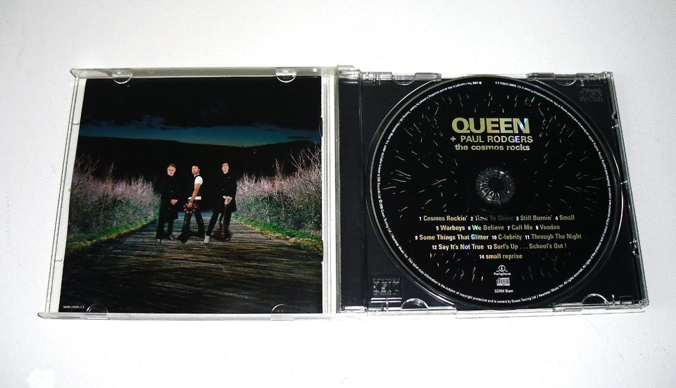 CD  Queen & Paul Rodgers - The Cosmos Rocks in Berlin