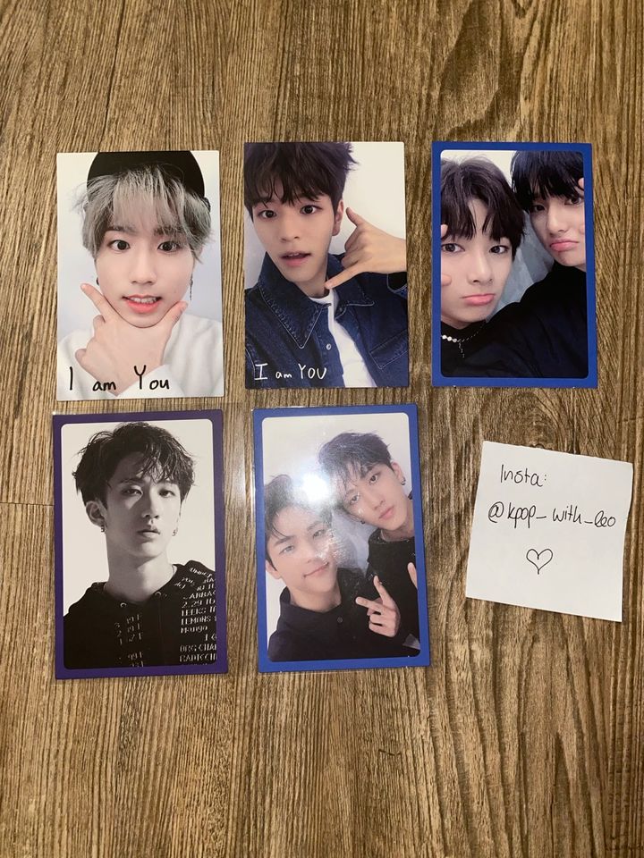 Stray Kids WTS I am You Photocards Han Seungmin Changbin Hyunjin in Cham