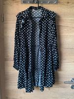 Stradivarius Kleid schwarz mit weißen Punkten und Knöpfen S Bayern - Kranzberg Vorschau
