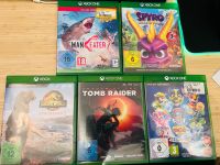 Xbox Man eater jurassic World  tomb raider Paw patrol spyro Dortmund - Kirchhörde Vorschau