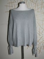 Amisu Knitwear Strickpulli Pullover kurz weite Ärmel grau Gr. L Nordrhein-Westfalen - Leverkusen Vorschau