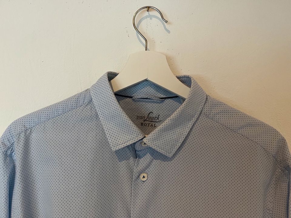 Freizeithemd, Hemd, slim fit, hellblau, XL, van Lack Royal in Elkenroth