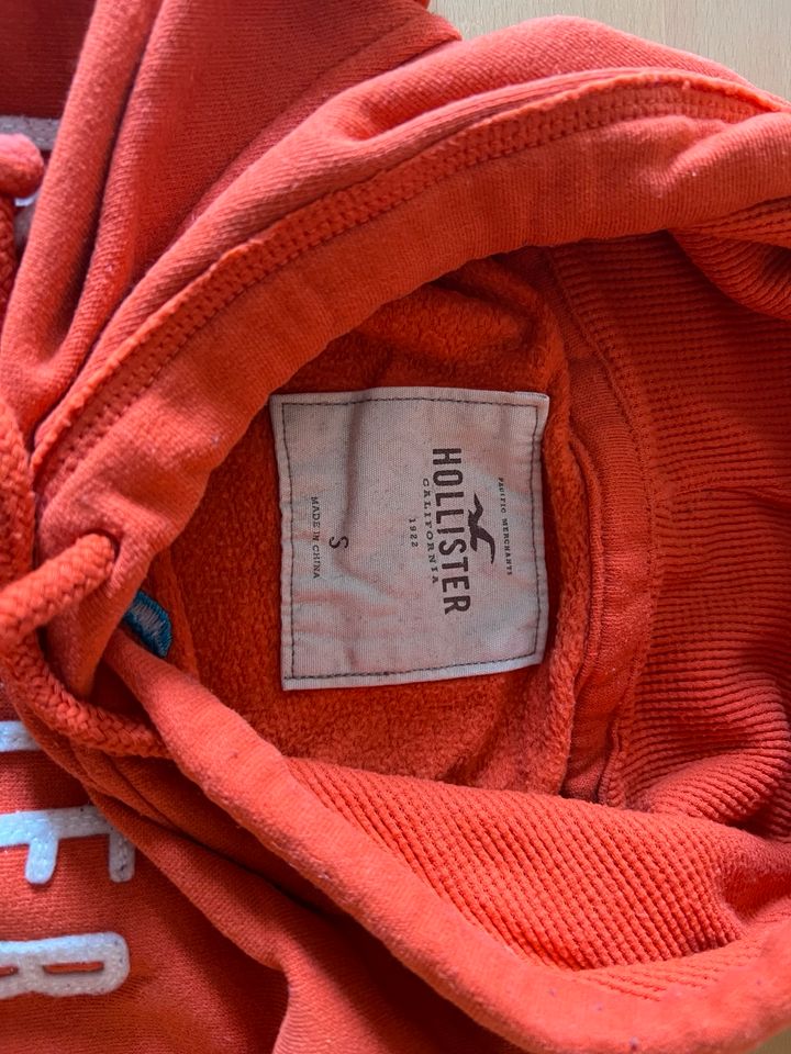 Hollister Damen Hoody orange in Größe S in Eching (Kr Freising)