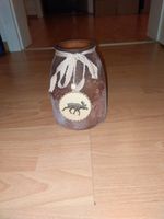 Vase braun, 18cm, Durchmesser 6,5cm ***guter Zustand*** Nordrhein-Westfalen - Enger Vorschau