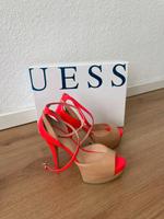 Guess Pumps mit Peep-Toe und Plateau in beige-coral Größe 37 Düsseldorf - Rath Vorschau