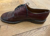 Bally Derby Halbschuhe Schnürschuhe Herrenschuhe Gr. 44 rotbraun Neuhausen-Nymphenburg - Neuhausen Vorschau