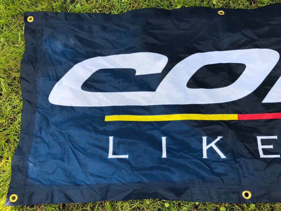 Banner CORRATEC Fahrrad Hersteller - Flagge - Bike Werbung. in Groß-Gerau