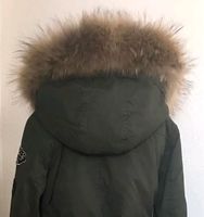 Damen Winterjacke Parka Olivgrün mit Echtpelzkapuze Baden-Württemberg - Ulm Vorschau