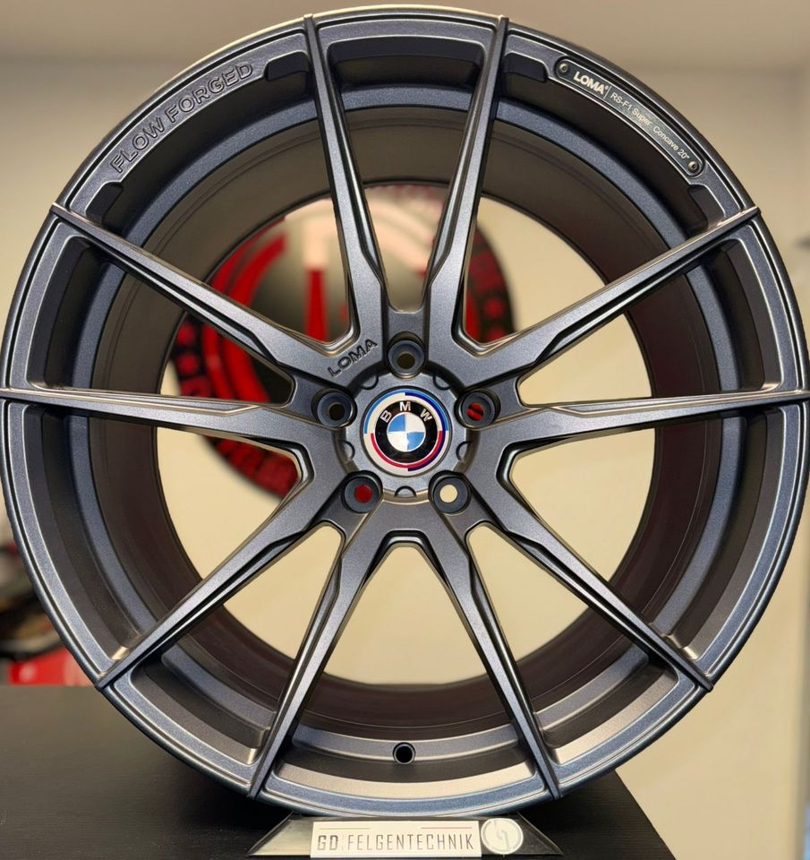 BMW 1M Coupe 20 Zoll Alufelgen Flow Forged 10,5x20 / 9x20 LOMA in Hechingen