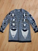 Liberty Strickjacke lang blau weiss Fransen Xl Nordrhein-Westfalen - Lage Vorschau