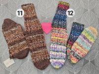 Handgestrickte Socken Gr. 42/43 Sockenwolle 8-fach d.h. 2x 4fach Nordrhein-Westfalen - Leverkusen Vorschau