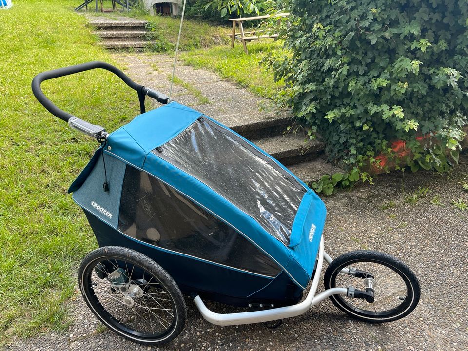 Croozer Kid Plus for 2 (2018) in Stuttgart