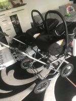 Zwillingskinderwagen Maxi cosi buggy  Maxicosi mit Wagen Nordrhein-Westfalen - Bergheim Vorschau