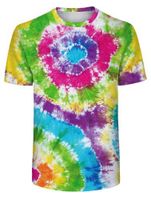 Buntes T-Shirt im Batik Style, verschiedene Größen, Unisex, NEU Bayern - Straubing Vorschau