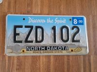 North Dakota USA LICENSE PLATE Kennzeichen Bayern - Eckental  Vorschau