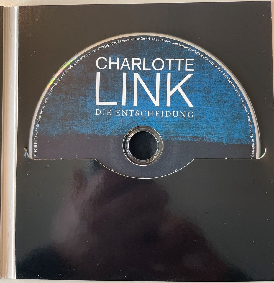 Die Entscheidung - Charlotte Link - Hörbuch mp3 in Saarbrücken