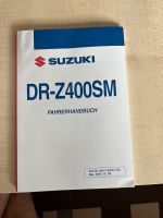 Suzuki DRZ 400SM Fahrerhandbuch Original Thüringen - Zeulenroda Vorschau