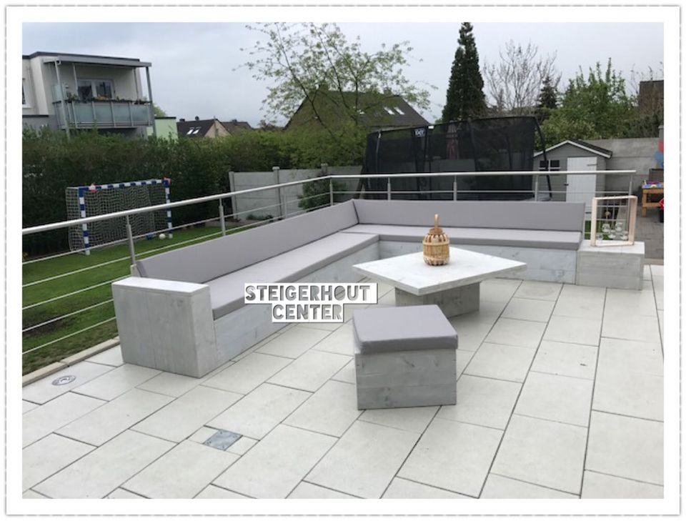 Robust Loungeset Loungesofa Gartenset Gartensofa Sitzgruppe Banke in Centrum