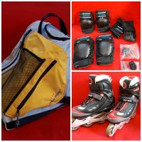 Inline Skates Gr.42 , Inliner, Tasche, Protektoren, Schützer Sachsen - Zeithain Vorschau