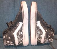 Vans Sneaker High "Totenköpfe" Gr.34,5 Niedersachsen - Wittingen Vorschau