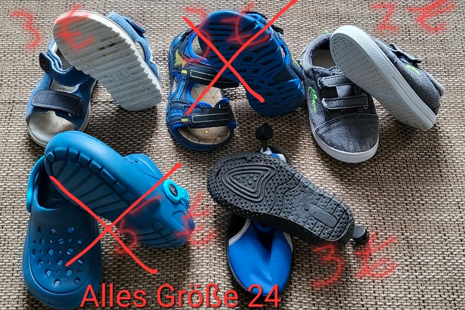 Kinderschuhe Größe 21-24 für Jungs in Neckartailfingen