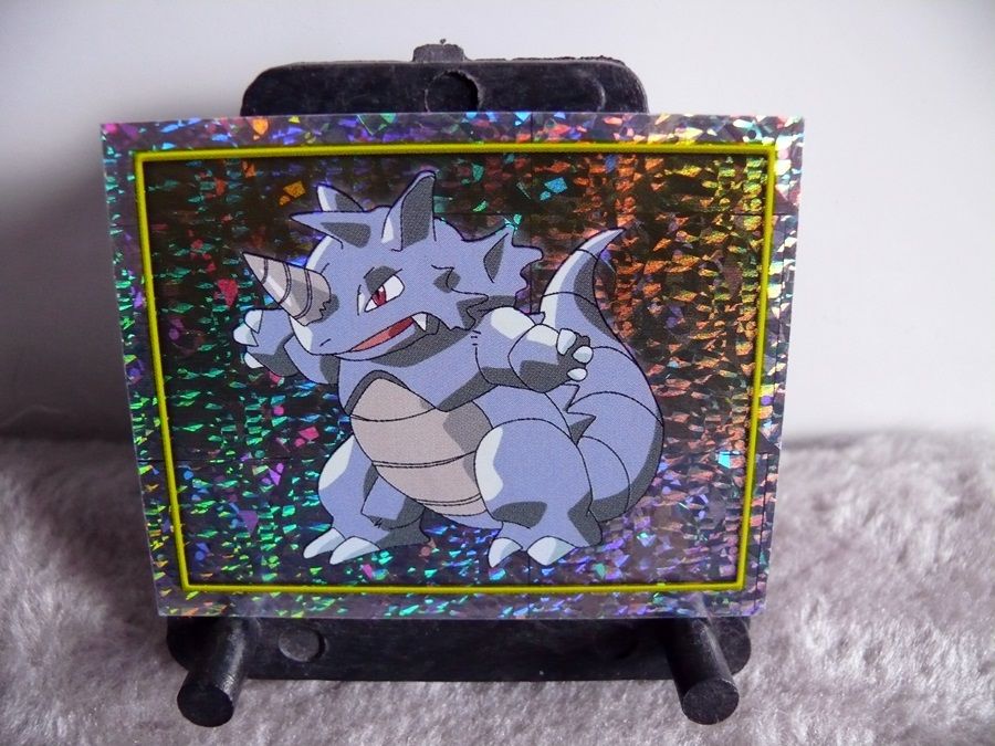 Pokemon Sticker Rhydon 118 HOLO Near Mint in Hamburg