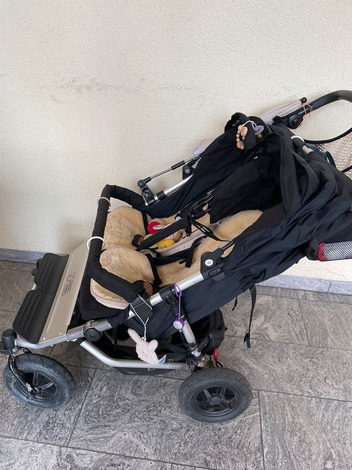 Mountain Buggy Duet Zwillingskinderwagen Geschwisterwagen in Karlstadt