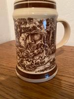DDR - Bierkrug - Ridinger - Jagdmotiv Thüringen - Weißendiez Vorschau