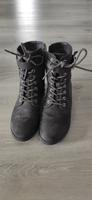 graue Graceland Schnürboots/Stiefel von Deichmann - Gr. 36 Bayern - Bad Kissingen Vorschau