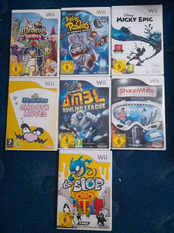 WII Spiele FSK 6 AB (!) 4 Euro - noch da 03.10. in Kiel