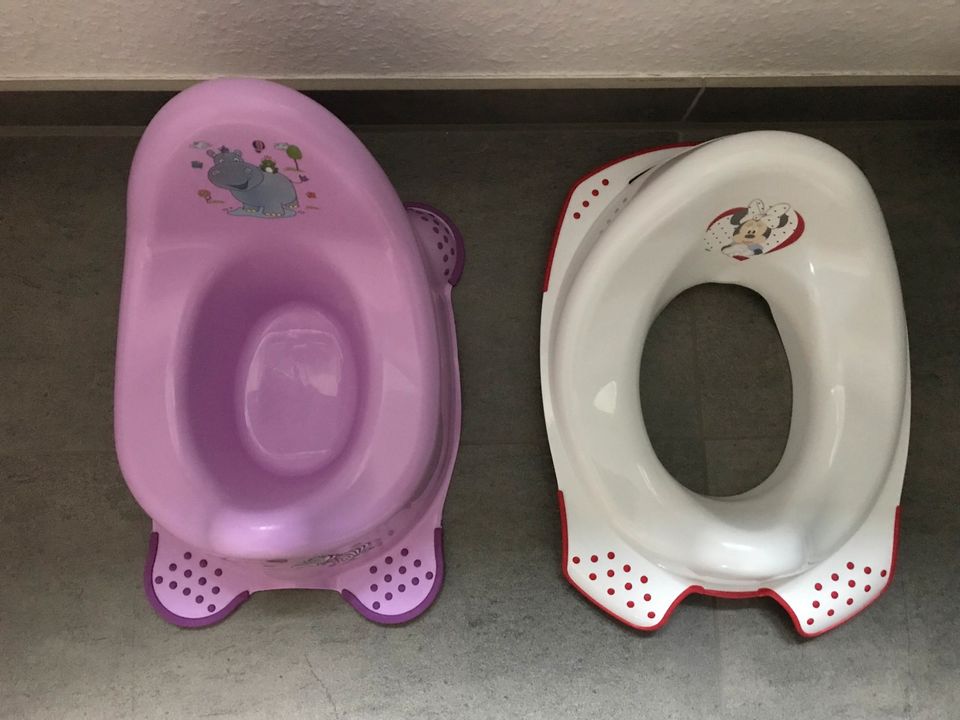 Töpfchen und Toilettensitz in Quakenbrück