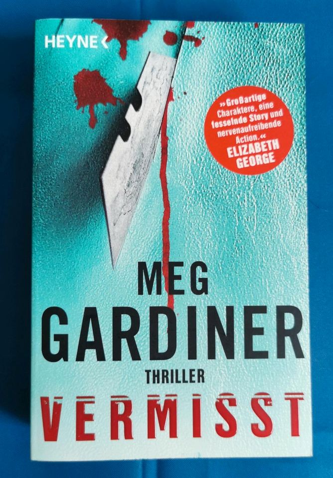 Taschenbuch Meg Gardiner Thriller Vermisst in Mönchengladbach