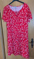 Rotes leichtes Kleid mit weißen Blumen Gr. 50 v. bpc neuwertig Hessen - Seligenstadt Vorschau