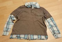 Next LA-Shirt Gr. 122 doppeloptik Shirt Hemd Langarmshirt braun Rostock - Brinckmansdorf Vorschau