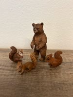 Schleich 4 Wald Tiere 3x Eichhörnchen mit stehenden Bär im Set Nordrhein-Westfalen - Rahden Vorschau