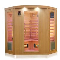 Luxus LED Infrarotsauna 160x160cm Infrarotkabine Wärmekabine Saun Bayern - Hofkirchen Vorschau