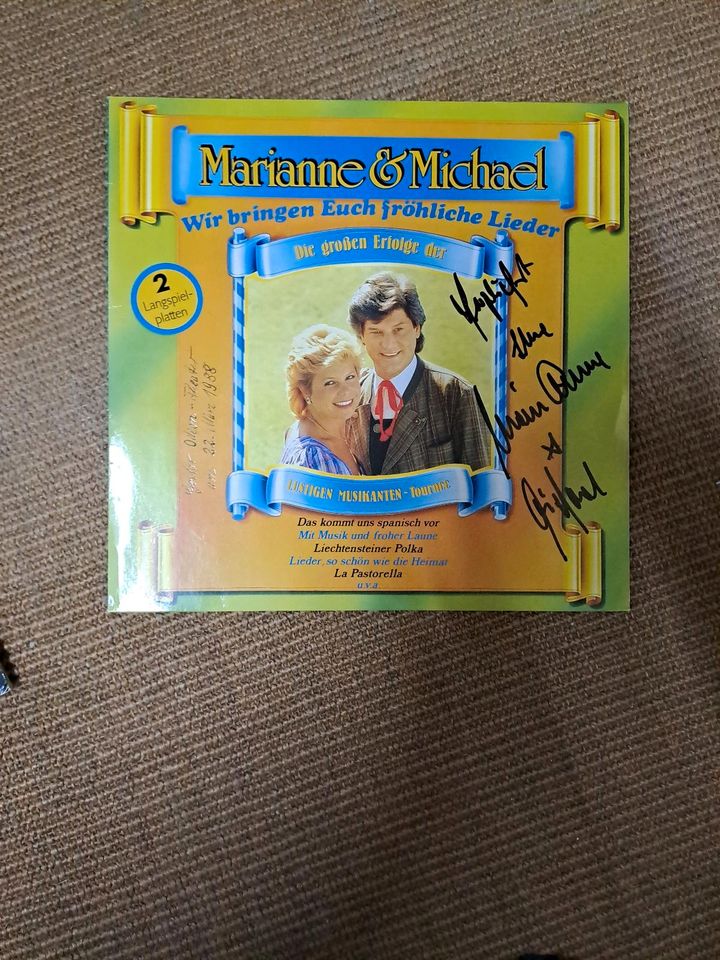 Marianne & Michael mit Orginal Autogramm in Goslar