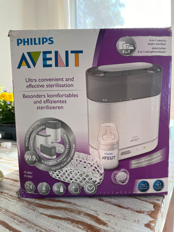 Philips Avent - Elektrischer 4-in-1 Dampfsterilisator in Hamburg