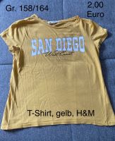 T-Shirt, gelb, H&M, Gr.158/164 Bayern - Trogen Vorschau